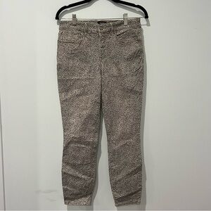 NYDJ Brown Ankle Cropped Jeans